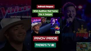 THE VOICE 2024 CHAMPION  SOFRONIO VASQUEZ WILD AUDITION [upl. by Leor]