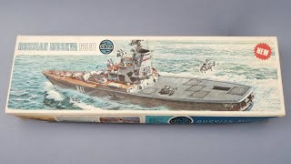 Airfixs 1600 Moskva Class Helicopter Cruiser Full Build [upl. by Meisel49]