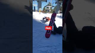 🏂 Ski Lift FAIL [upl. by Hgielra441]