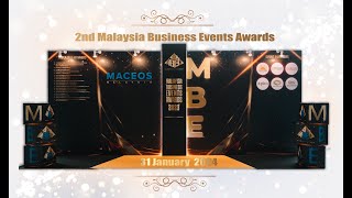 2nd Malaysia Business Events Awards MBEA 2023 by MACEOS  Winners amp Finalists Showcase [upl. by Amelie27]