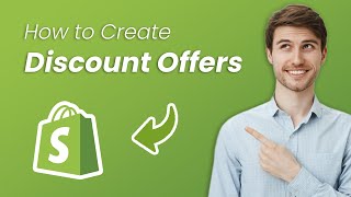 How to Create Discount Offers on Your Shopify Store [upl. by Avigdor]