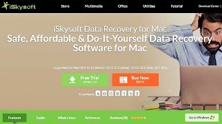 RECOVER DATA FILES with iSkysoft Data Recovery  How to [upl. by Fleurette]