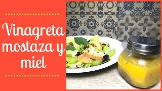 Vinagreta de mostaza y miel Ligt  Cocina de Addy [upl. by Dlanigger192]