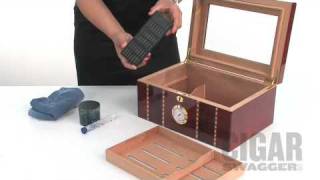 How to set up a humidor by CigarSwaggercomm4v [upl. by Ariel]