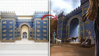 Unveiling the Babylonian Ishtar Gate Journey Through Babylons Majestic Portal [upl. by Ayrb]