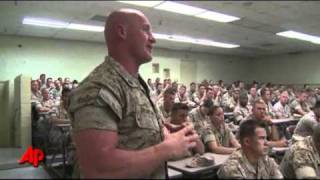 Marines Get Trained on Accepting Gay Recruits [upl. by Alauqahs]