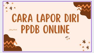 CARA LAPOR DIRI PPDB ONLINE 2023  2024  PPDB SD SMP SMA SMK MADRASAH MI MTS MA JAKARTA [upl. by Trinee201]