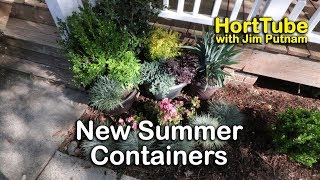 Planting Some Shrubs and Perennials in Containers [upl. by Iredale]