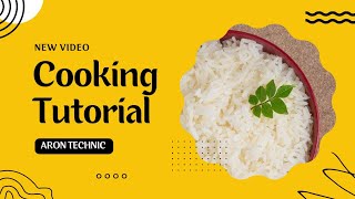 SPEAKING SKILLS DEVELOPMENT ASSIGNMENT  HOW TO COOK RICE USING ARON TECHNIC  🌾🍚 [upl. by Vitia650]