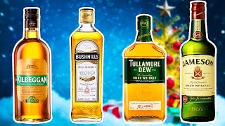 ЛУЧШИЙ ИРЛАНДСКИЙ ВИСКИ до 1000р Сравнение Jameson Bushmills Tullamore Dew Kilbeggan [upl. by Ehlke]