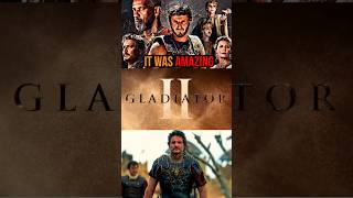 Gladiator II review in short  menvstalk shortvideo gladiator2 [upl. by Ycnan494]