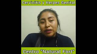 CERVICITIS Y HERPES GENITAL  TRATAMIENTO CON MEDICINA NATURAL [upl. by Ahsaten]