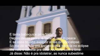 Poetas no topo 2 CLIPE  LETRA [upl. by Enirhtac]