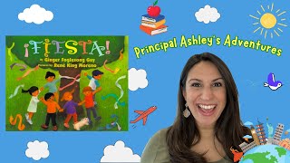 🎉KIDS READ ALOUD Bilingual EnglishSpanish  Fiesta by Ginger Foglesong Guy [upl. by Kire]