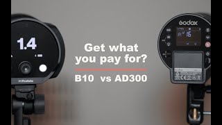 Is the Profoto B10 Worth It vs the Godox AD300 Pro [upl. by Gale]