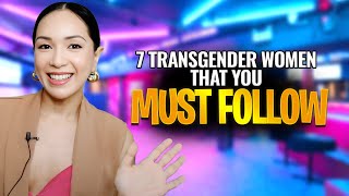 7 transgender women that you MUST follow on IG 👀 [upl. by Akaenahs]