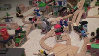 A Thomas Wooden Railway Layout [upl. by Raclima]