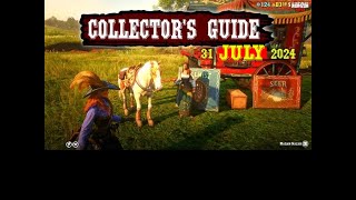 RDR2 Online Collectors Guide today  Madam Nazar amp Collectibles locations [upl. by Ahsimat169]