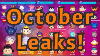 Disney Tsum Tsum  October Leaks 2024 [upl. by Eilrebma]