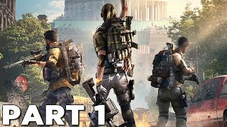 THE DIVISION 2 Walkthrough Gameplay Part 1  INTRO PS4 Pro [upl. by Correy]