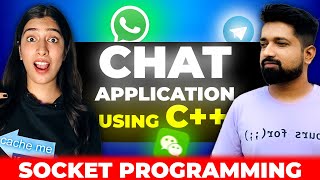 Code an End to End Chat Application with Socket Programming  MUST KNOW  C [upl. by Ymor825]