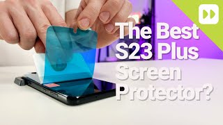 S23 Plus Official Screen Protector  Full Installation Guide [upl. by Florie225]