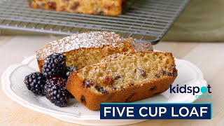 Easiest Ever Fruit Loaf  Simple Dessert Recipes  Kidspot [upl. by Nnylrac]