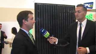 RERi PVtv Intersolar North America 2012  Interview Brian Armentrout [upl. by Woodruff]