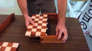 Interlocking Chess Puzzle Board [upl. by Mair]