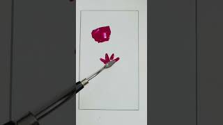 Painting with a Palette Knife How to Paint with Gouache [upl. by Olihs41]