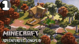 Minecraft Adventurous Longplay Episode 1  Cave Cleanup  Relax and Chill No Commentary 121 [upl. by Victoir]