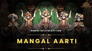 ISKCON ROHINI Mangal Aarti Live Darshans iskconrohiniofficial iskconrohinilive india [upl. by Ailadi]