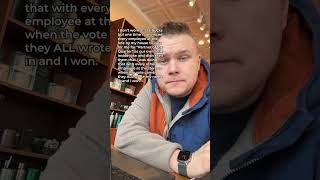 My greatest heist 😏 starbucks partnerofthequarter employeeofthemonth comedian prank comedy [upl. by Adnam555]