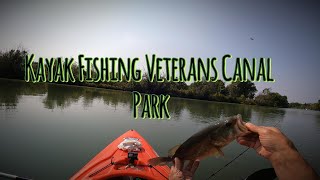 Kayak Fishing Veterans Canal Park  It Was a Good Day [upl. by Arahas11]