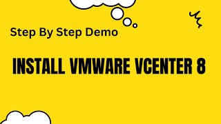 vCenter 8 installation step by step [upl. by Winstonn]
