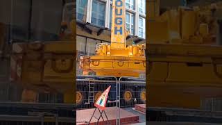 roadworks Repairs Cleaning Bishopsgate london July 2024 construction roadside crane workers [upl. by Tri]