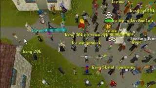 World 66 Runescape Wilderness Ice Plateau Massacre 2003 pt 1 [upl. by Ilsel49]