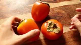 How to eat a persimmon and know if its ripe [upl. by Andris]