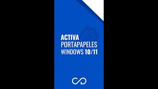 Cómo ACTIVAR el PORTAPAPELES en windows 10 y 11 [upl. by Stoll]