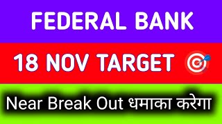 federal bank share news today  federal bank share target  federal bank share price [upl. by Ziul676]