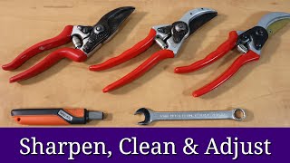 Sharpen Pruners Bypass Pruners amp Loppers [upl. by Hampton268]