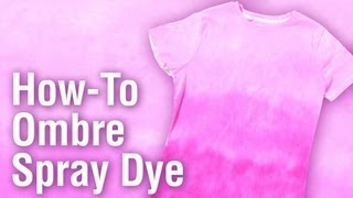 HowTo Ombre Dye Technique with Tulip OneStep Tie Dye [upl. by Lisandra513]