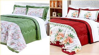 Stunning Latest Designer Beautiful Bedsheets Pellow Cushion Design Ideas [upl. by Gleda]