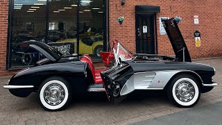 1959 Chevrolet Corvette C1 350 V8 Auto Fully Restored Award Winning For Sale  Walkaround Video [upl. by Ycnan]