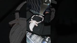 Wafi explains this CRAZY chain we made for lilbaby 😱😳 wafi jewelryunlimited shortsfeed [upl. by Yelik]