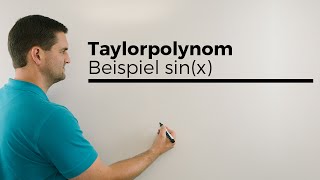 Taylorpolynom Restglied Fehlerintervall Beispiel sinx Restgliedabschätzung [upl. by Nolitta]