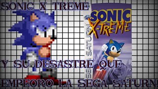 ¡SONIC XTREME Y SU DESASTRE EMPEORO LA SEGA SATURNFAKER YT [upl. by Edlitam]