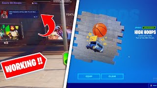 WORKING Sink Baskets at NBA 75 All Star Hub Challenge Guide How to Unlock High Hoops Spray [upl. by Editha]