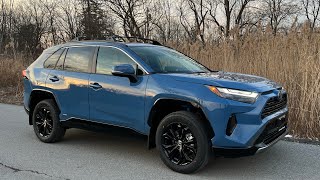 2022 Toyota RAV4 Hybrid SE  The Sporty GAS SAVER [upl. by Abbot260]