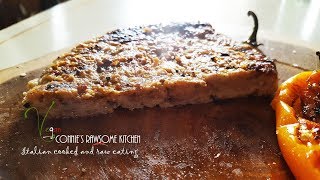 BEST VEGAN STEAK SEITAN STEAKETTE  Connies RAWsome kitchen [upl. by Gwenette62]